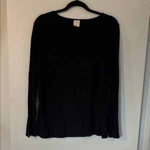 Sonoma Women's Black Long Sleeve Top